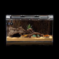 Reptile Simulation Rock Cave Hideouts Terrarium Habitat Décor Bearded Dragon Hid