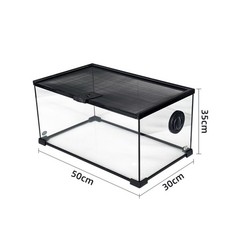 Stackable Amphibian Enclosure Anti-Escape Design Lizard Habitat Excellent