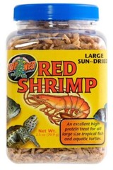 ZOO MED LARGE SUN DRIED RED SHRIMP – 2.5 OZ – ZM-161