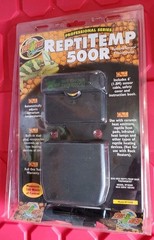 New Zoo Med ReptiTemp 500R Professional Series Remote Sensor Thermostat Reptile