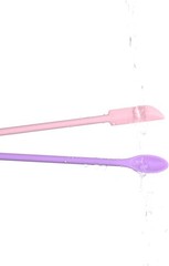 2 Pack Reptile Feeding Spoon-Long Handle Stirring Tool for Gecko, Bearded Dragon