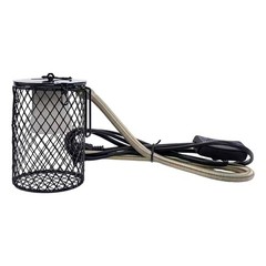 Basking Light Cover Reptile Heat Lamp Guard, for Lizard Amphibian Terrarium