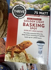 🍀 Thrive Reptile Starter Kit Bulb, Basking Spot Light & Thermometer/Hygrometer