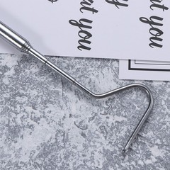 Retractable Stainless Steel Snake Hook Tool 68 cm For Reptile Handling