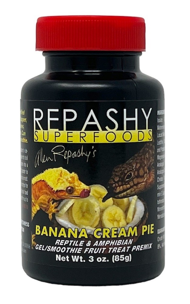 Repashy Banana Cream Pie – Fruit Treat for Fish, Reptiles & Amphibians