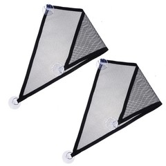 2Pcs Durable Mesh Crawler Hammocks Green Pet Beds with Suction Cups