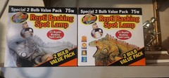 Zoo Med Repti Basking UVA Spot Lamp 2,000-Hour Bulb Life 75-Watts (3 Lights)