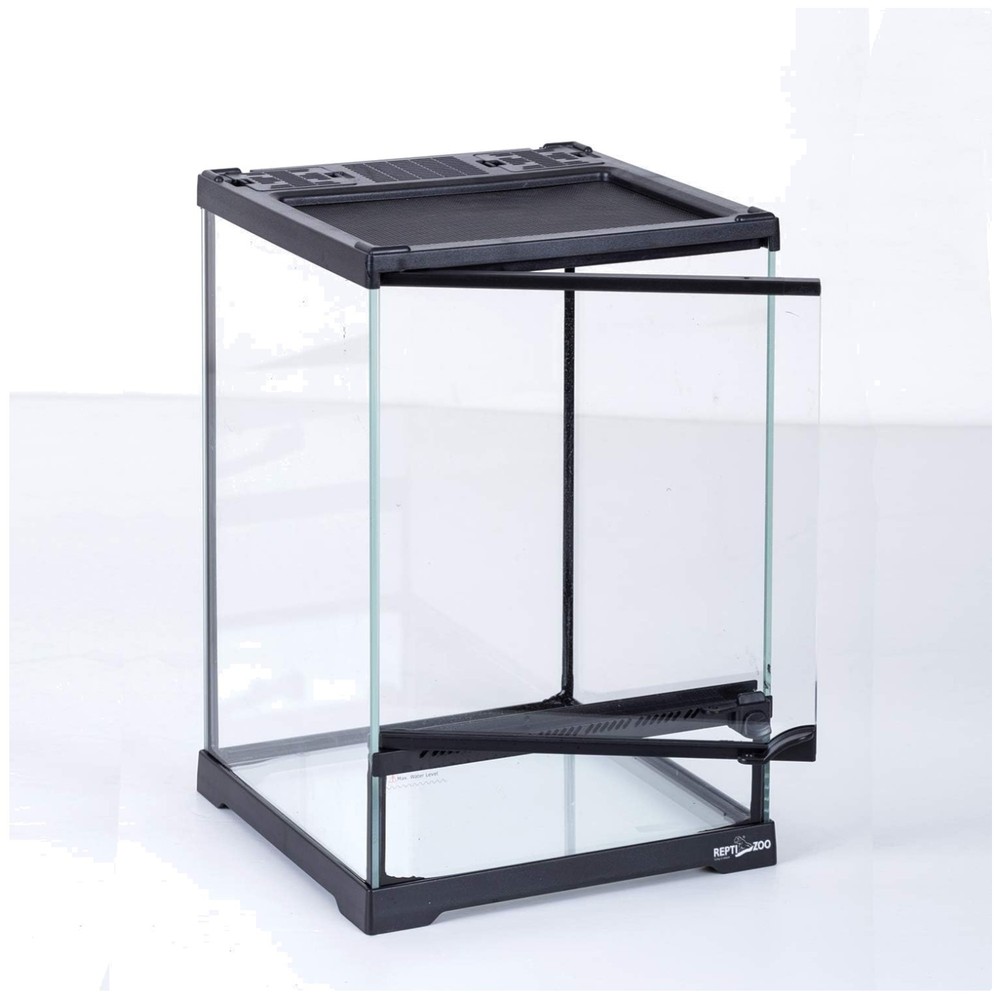 Locking Latch Mini Reptile Terrarium 8.3″x8.3″x11.8″
