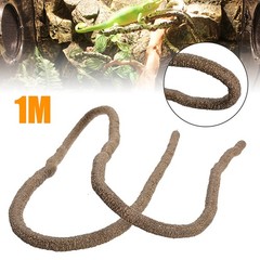 Flexible Terrarium Reptile Jungle Vines Bendable Decor Accessories 3.3ft Long
