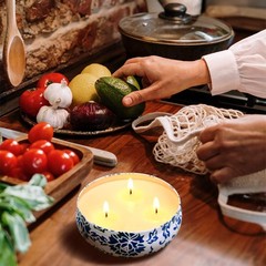 Hausware Citronella Candles Outdoor & Indoor – Large 13.5 oz Scented Candles …