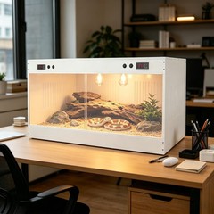 100x50x50cm Reptile Tank With Dual Temperature Control 110v Reptile Enclosure