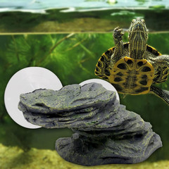 Turtle Basking Platform with Strong Suction Cups，Fish Tank Aquarium Tortoise Cli