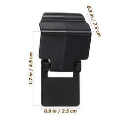 2 Pack Lockable Terrarium Clips Aquarium Lid Clamps for Reptile Cage