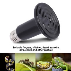 E27 Reptile Animal Ceramic Heating Lamp Infrared Pet Heat Light Lamp -240V