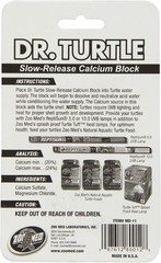 Zoo Med Dr.Turtle Slow Release Calcium Block Provides Required Calcium – 4 Pack