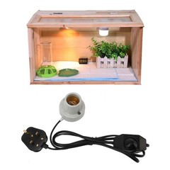 Heat Lamp Holder Professional Ceramics For Reptile Enclosures Easy To Use