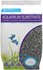 Pewter Black 20lb Gravel Substrate for aquascaping Aquariums vivariums and
