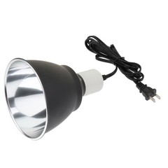 US Plug Reptile Heat Bulb Dome Lampshade Lamp Holder E27 Base