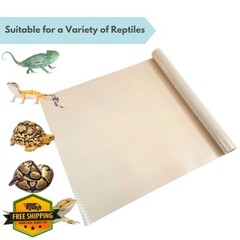 REPTILE LINERS Beige Tank Liner 17.7″x59″