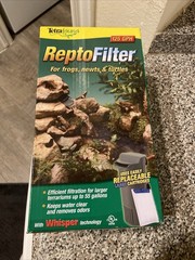 TetraFauna ReptoFilter 125 GPH For Frogs Newts Turtles (c4)