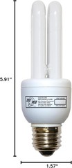 Versatile ReptiSun 5.0 Mini Fluorescent Lamp – 13 Watts with High UVB Output