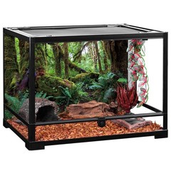 AWERT 48×18 inches Tropical Forest Terrarium Background Green Huge Tree Repti…