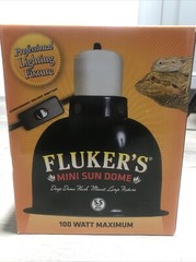 Fluker’s Deep Dome Mini Sun Dome Lamp 5.5 In