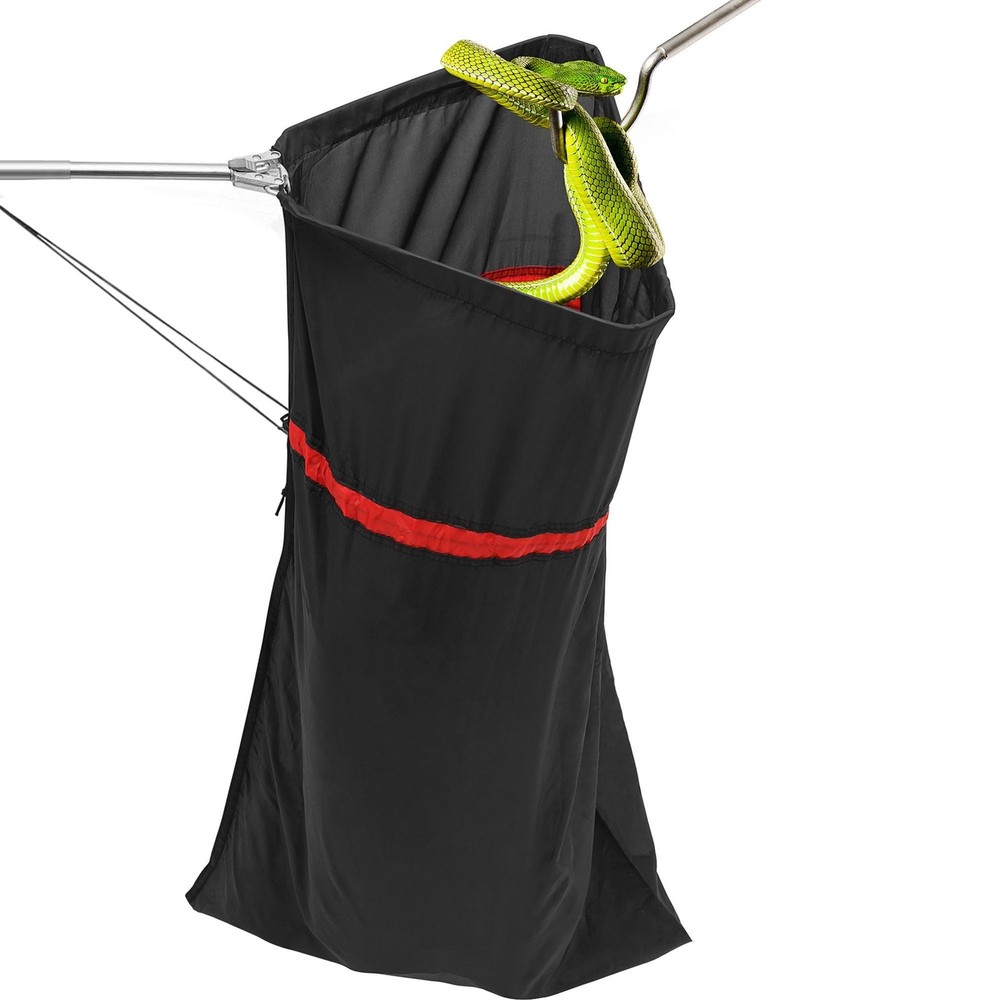 Telescopic Snake Catcher Net with Secure Drawstring – 29 to 66 Inch Adjust