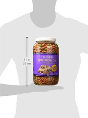 Tortoise Diet, Large Pellet Food, Land Turtle Formula, 3.5 Lbs.