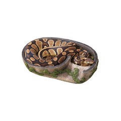 Large Brown Natural Reptile Hide Humidity Chamber For Ball Pythons And Boas
