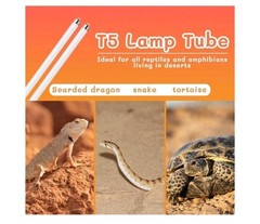 2 Pack 24W-Watt T5 HO Reptile Light Desert UVA UVB 10.0 Fluorescent Tube – 22…
