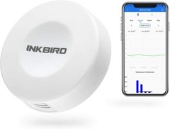 Inkbird Thermometer Hygrometer Data Loggers Android & iOS Phone Waterproof Probe
