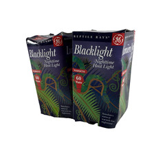 2x GE Reptile Rays Nighttime Heat Light Warmth 60 Watts BOX DAMAGE READ