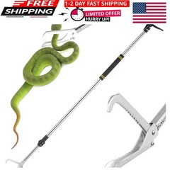 Snake Grabber Tool, 69Inch Snake Tongs for Rattlesnake Reptile Tongs Long