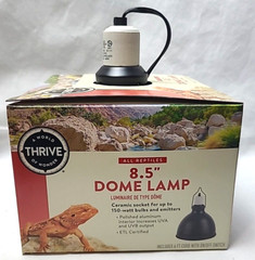 New Thrive 8.5″ Dome Lamp 6ft Cord On/Off Switch for 150 Watt bulb