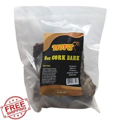 DBDPet Reptile Cork Bark 8oz Assorted Pieces