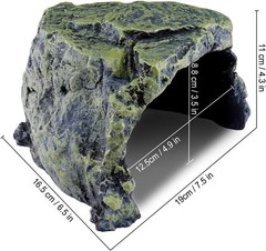 Reptile Cave Climb Hideout Hideaway – Stone Cave Shelter Hiding Decorative Resin