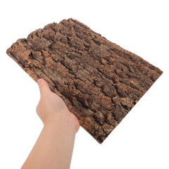 2Pcs Cork Bark Terrarium Background Natural Texture Reptile Habitat Decor