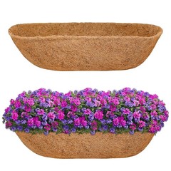Halatool 30 Inch Coconut Liners for Planters (2 Pack) – Natural Coco Fiber