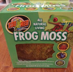 Zoo Med Frog Reptile Starter Lot Frog Moss UTH Heater Water Food Dish Eco Earth