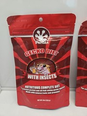 Lot Of 2 Pangea Gecko Food Complete Diet 8 Oz. Each, Exp 10/2025