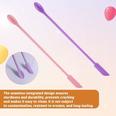 2 Pack Reptile Feeding Spoon-Long Handle Stirring Tool for Gecko, Bearded Dragon