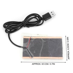 USB Heating Film Carbon Fiber Portable Heater For Reptiles && New