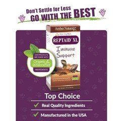 AMBER NATURALZ Reptaid XL Herbal Supplement for Large Reptiles Assorted Sizes