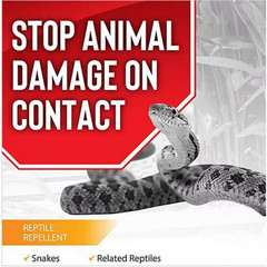 Reptile Stopper Animal Repellent, 40# Ready-To-Use Granular Bulk