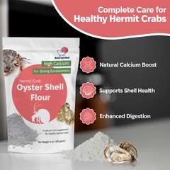 Hermit Crab Supplement Bundle – Greensand, Oyster Shell Powder and Worm Casti…