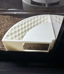Hermit Crab Tank Decor Corner Underground Hideout Cave Hide Decoration Supplies