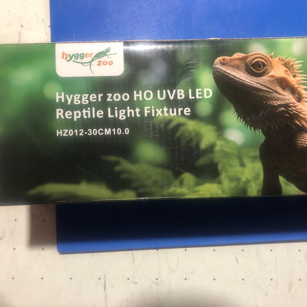 Hygger Zoo HZ012 HO UVB LED Reptile Light Fixture T8 10.0 30CM Open Box