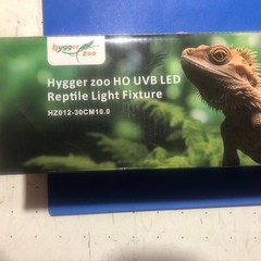 Hygger Zoo HZ012 HO UVB LED Reptile Light Fixture T8 10.0 30CM Open Box
