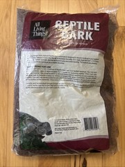 All Living Things Reptile Bark – Natural Forest Floor Substrate – 8 Dry Quarts